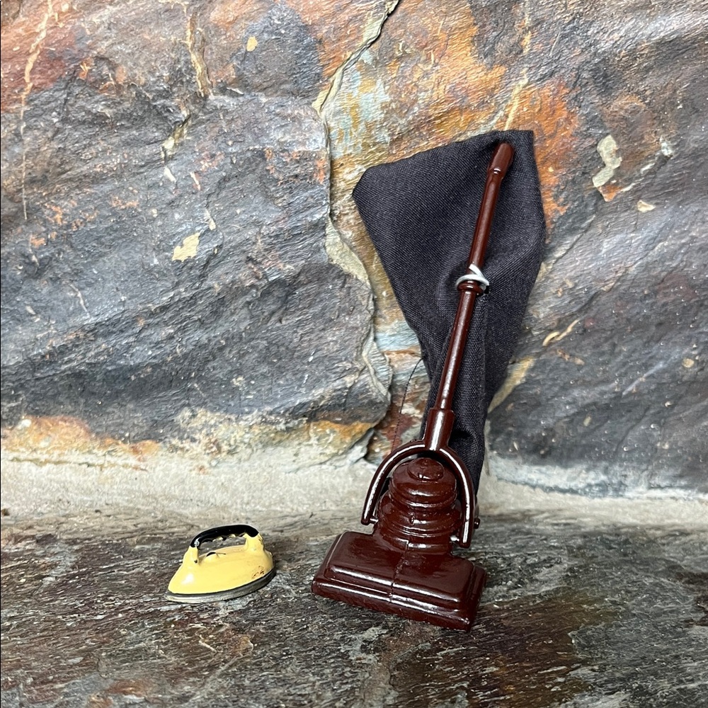 Dollhouse vacuum & iron
